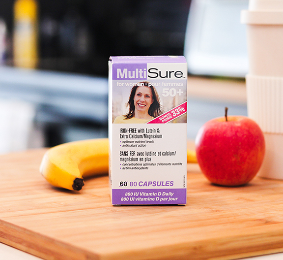 MultiSure for Women 50+ Capsules Webber Naturals Canada