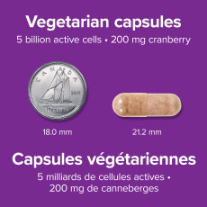 Probiotic 5 Billion with 200 mg Cranberry