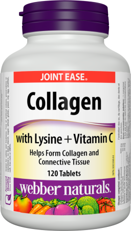 Collagen with Lysine + Vitamin C   120 Tablets