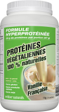 Protéines végétaliennes   1 kg poudre vanille française