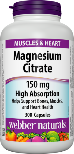 Magnesium Citrate 150 mg Capsules