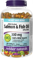 Wild Alaskan Salmon & Fish Oil 300 mg EPA/DHA