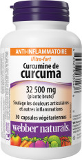 Curcumine de curcuma Ultra-fort 32 500 mg (plante brute)