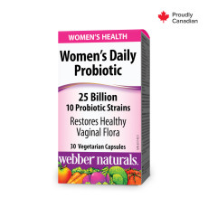 Women’s Daily Probiotic 25 Billion   30 Vegetarian Capsules