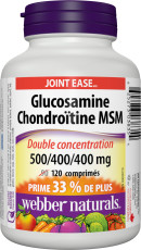 Glucosamine Chondroïtine MSM Double concentration