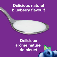 Liquide Calcium Vitamine D3 1 000 mg/400 UI Arôme de bleuet