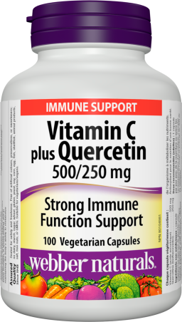 Vitamin C Plus Quercetin  500/250 mg  100 Vegetarian Capsules
