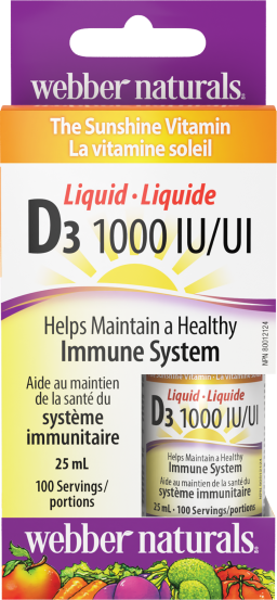 Vitamin Liquid D3  1000 IU  25 mL Liquid