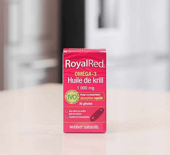 RoyalRedMD Oméga-3 Huile de krill Ultra-fort enhanced