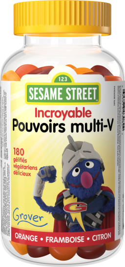 Incroyable Pouvoirs multi-V   180 gélifiés végétariens orange • frambroise • citron