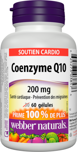 CoenzymeQ10  200mg  60 gélules