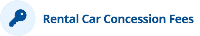 Rental Car Concession Fees
