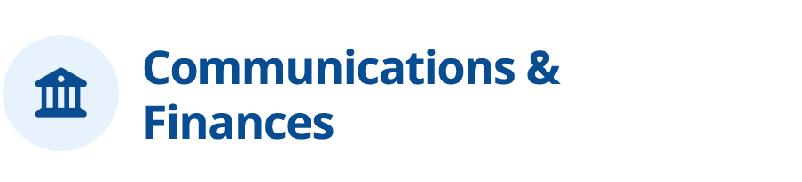 Icon - 5. Communication and Finances