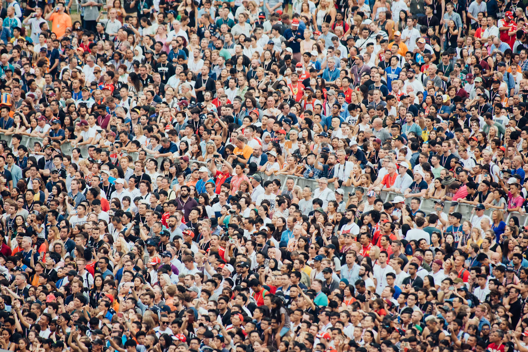 Lifestyle - Lots of people in huge crowd