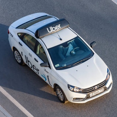 Uber car