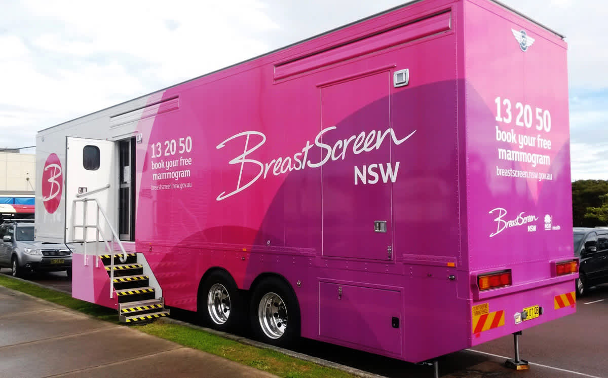 Breastscreen NSW Van Visiting Cowra The Cowra Phoenix Cowra Region News and Current Affairs