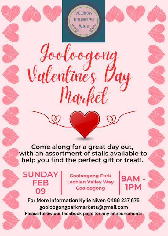 Gooloogong Valentines Day Market