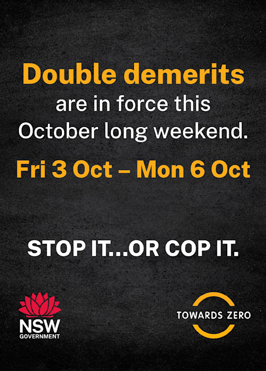NSW GOV Stop It Or Cop It