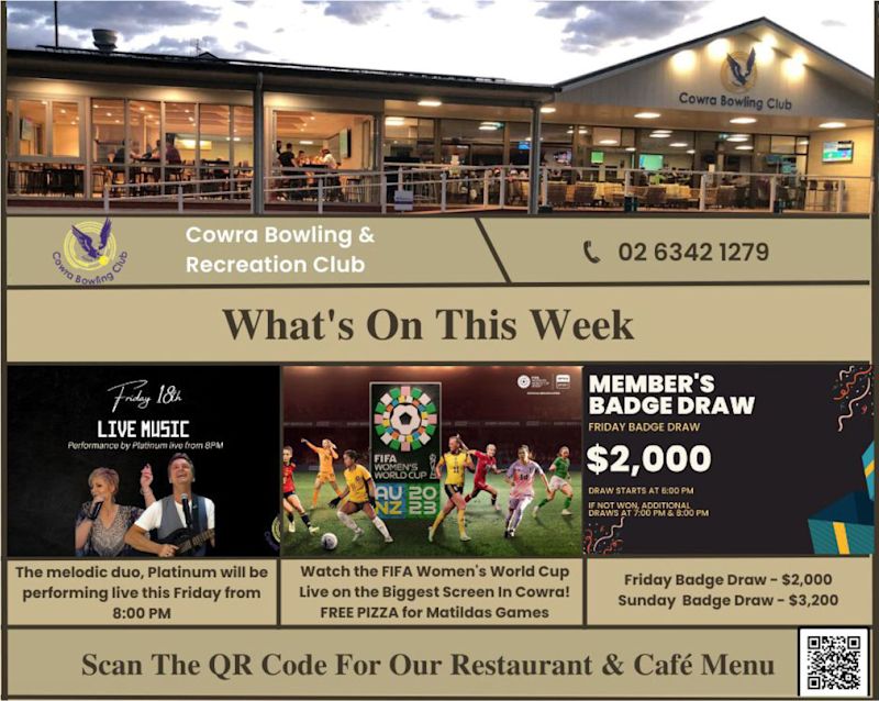 Cowra Bowling Club Supports Career Paths The Cowra Phoenix Cowra Region News and Current Affairs