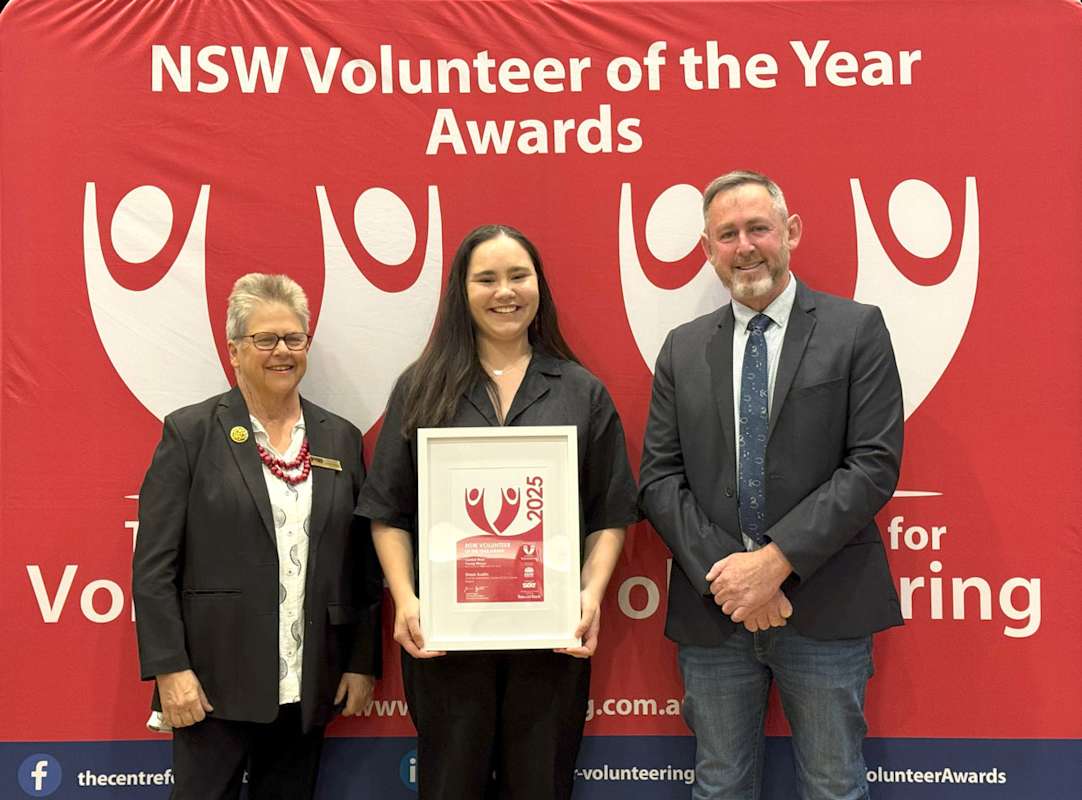 Congrats To Stassi Austin – 2025 Central West Young Volunteer Of The ...