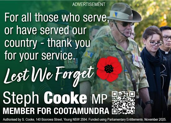 Steph Cooke MP - ANZAC