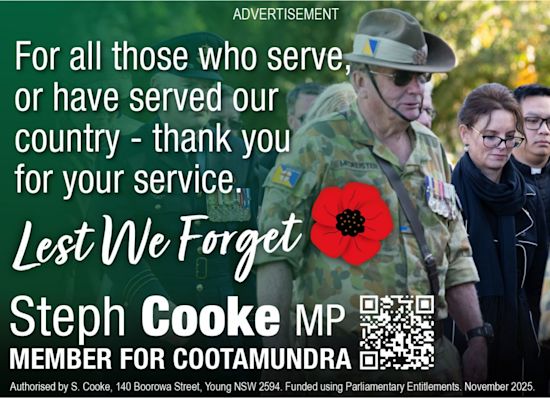 Steph Cooke MP - ANZAC