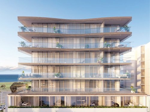 artist impression of Williamstown apartment building