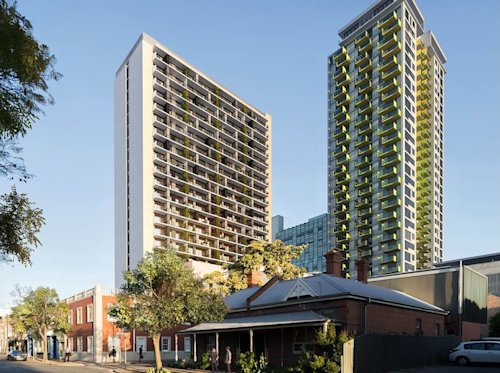 artist impression of Penny Place apartment building