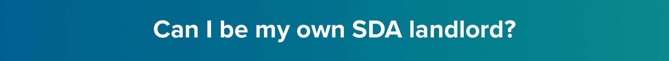 Specialist Disability Accommodation (SDA): Understanding Reasonable ...