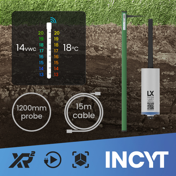 Incyt by LX > Soil Moisture Probe - EnvrioPro kit > 37eb545f-3e82-4101-86bd-e59ec8b3303f - INCYT_Soil_%20Moisture_Monitoring_Kit_EnviroPro_1200mm_probe_with_15m_cable