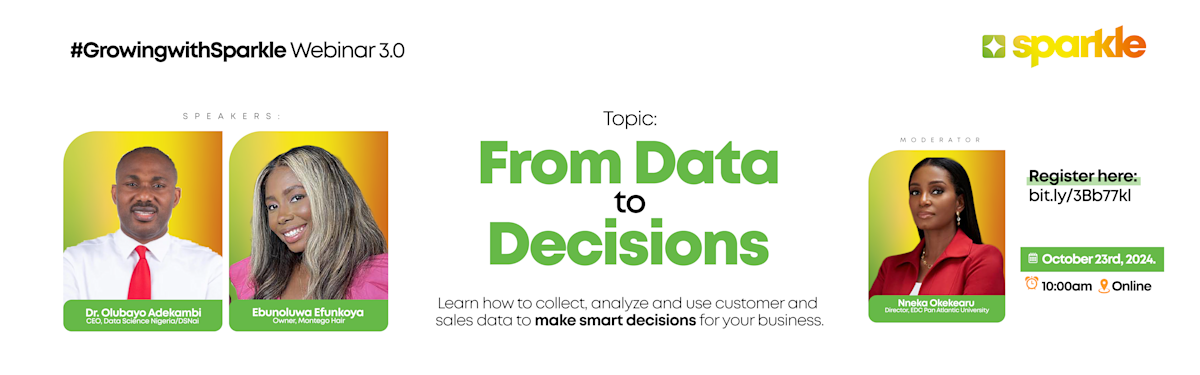 From Data to Decisions – A Sparkle Business Webinar Recap