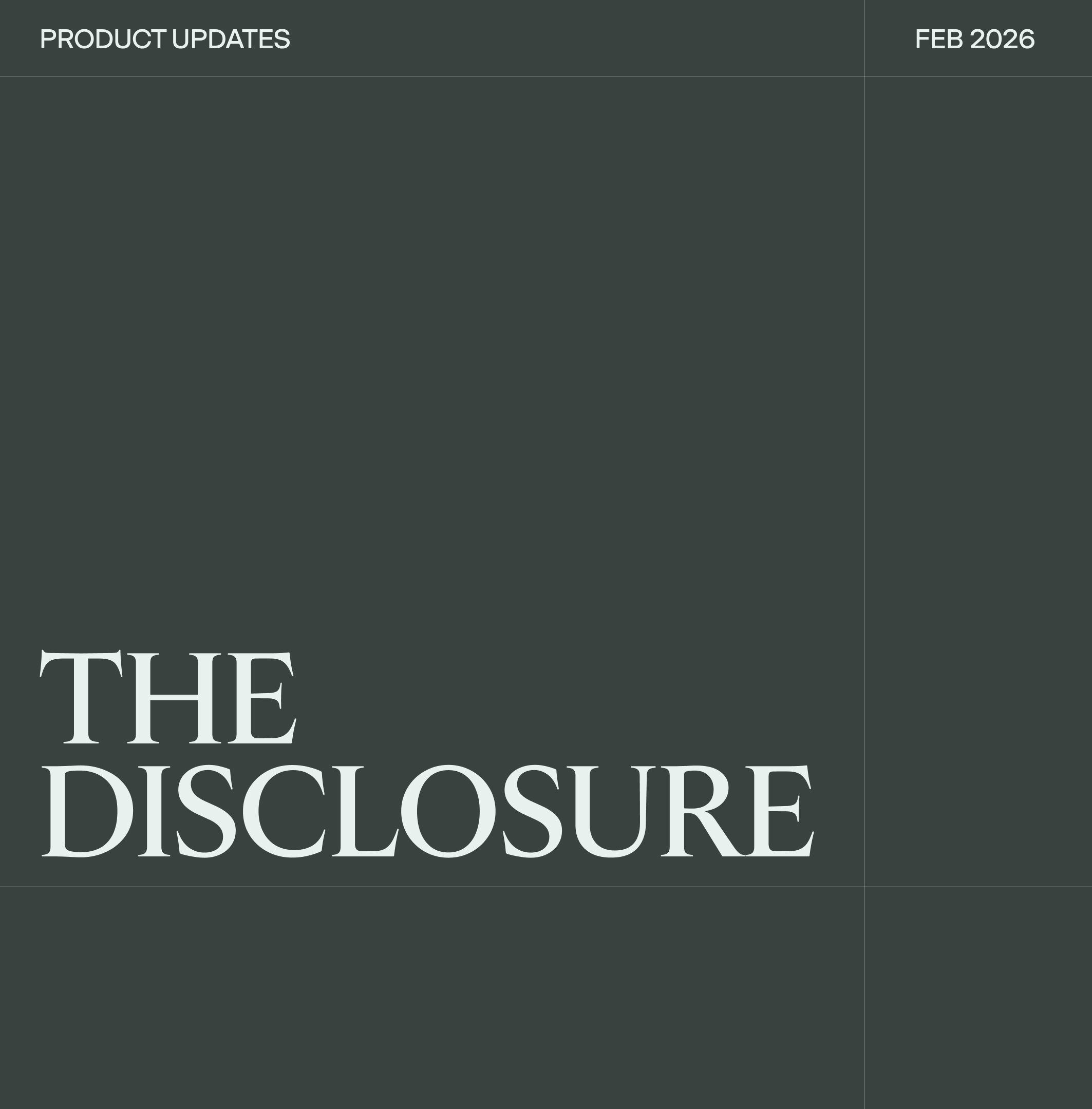 What's New: February 2026 cover