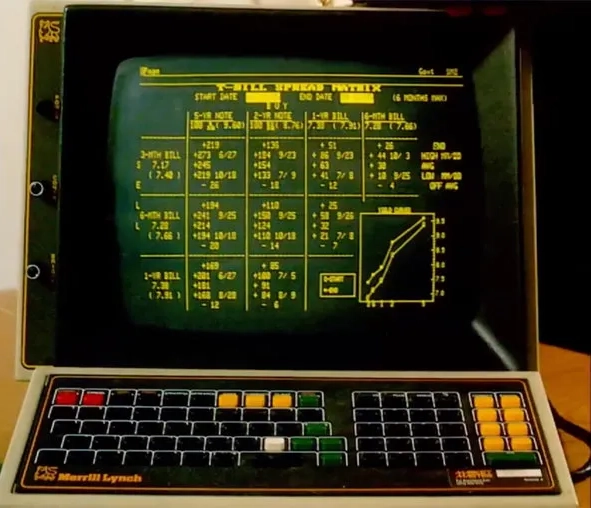 Bloomberg terminal, 1982