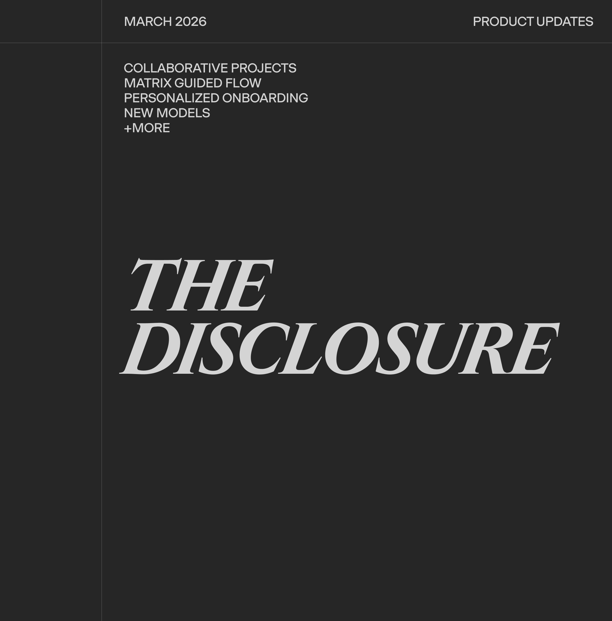 What's New: March 2026 cover