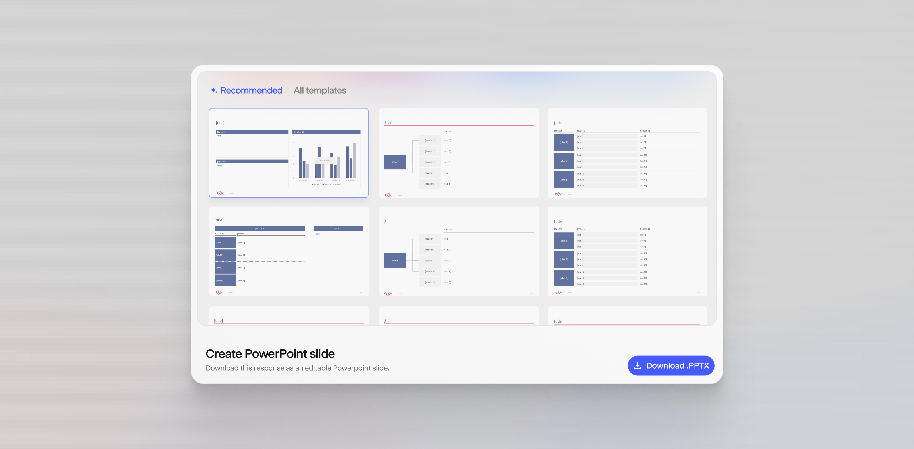 Slides from Chat, now in Hebbia