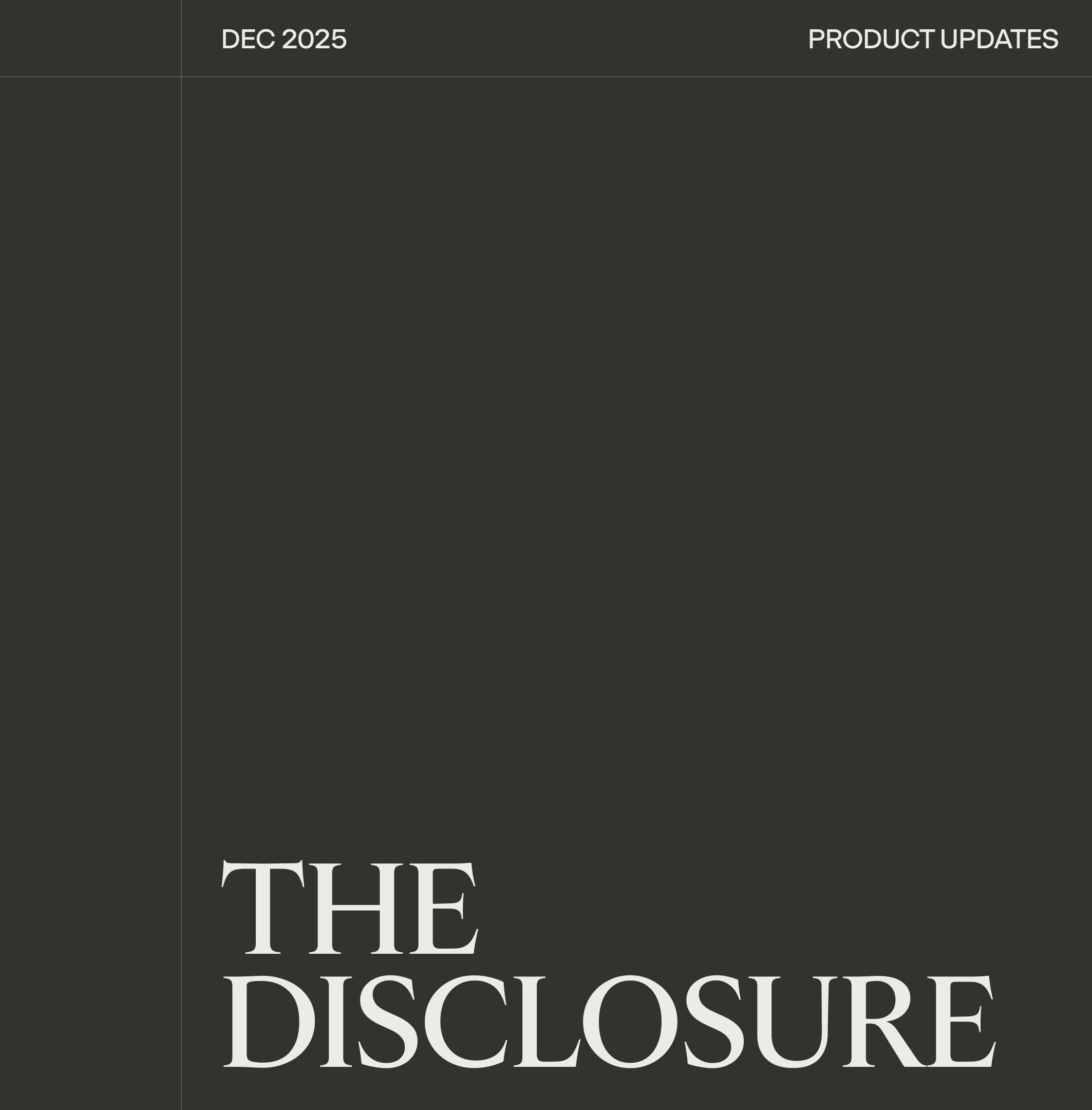 What's New: December 2025 cover