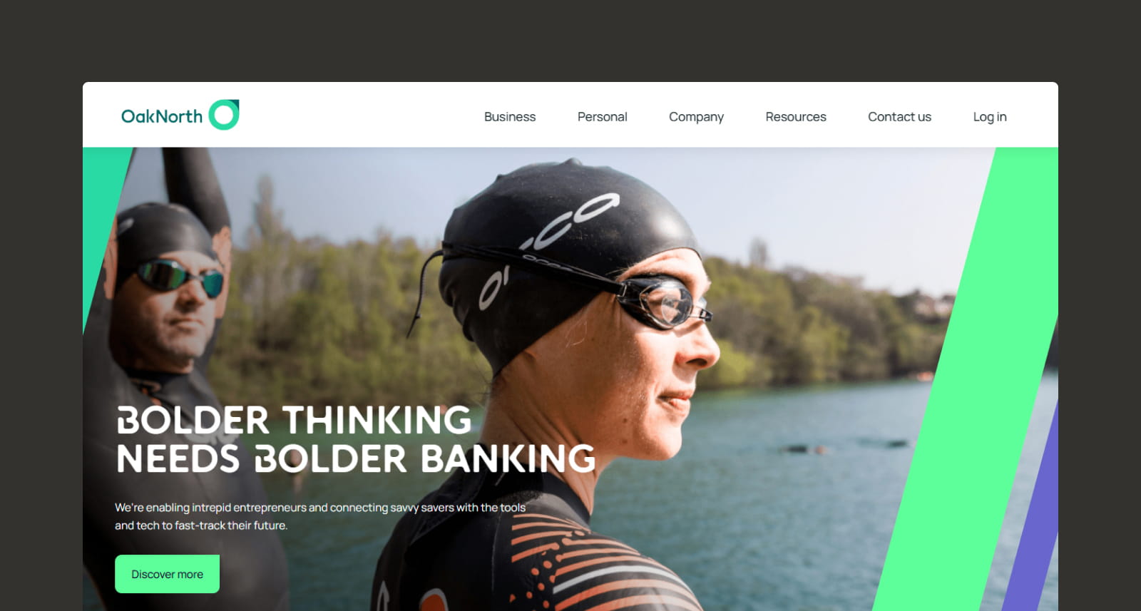 OakNorth homepage.