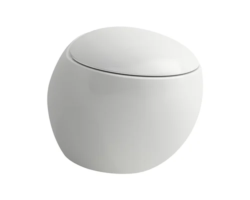 LAUFEN Ilbagnoalessi Rimless Wall Hung Toilet Pan in White