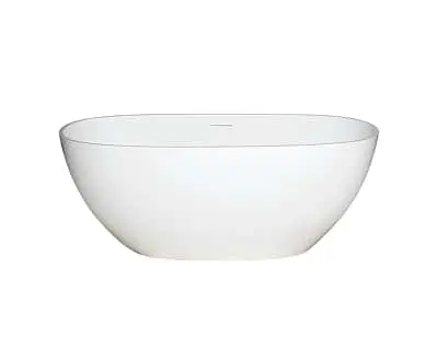 Kado Lussi solid surface freestanding bath.
