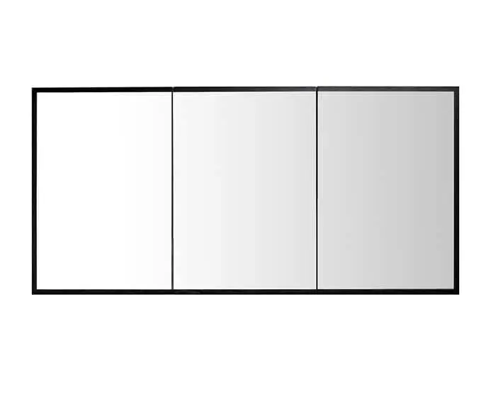 ISSY Z8 mirrored shaving cabinet with 3 doors