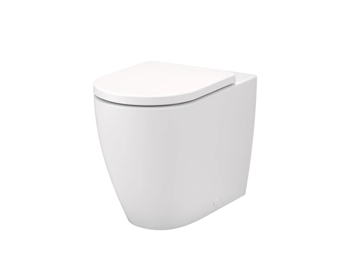 Caroma Forma II Cleanflush Back-to-Wall Toilet Suite in Matte White