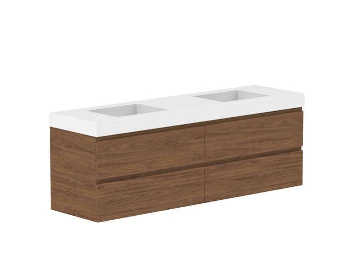 Posh Domaine Plus Twin Vanity