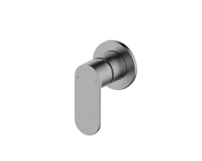 Mizu Sooth MK2 Shower Mixer in brushed gunmetal
