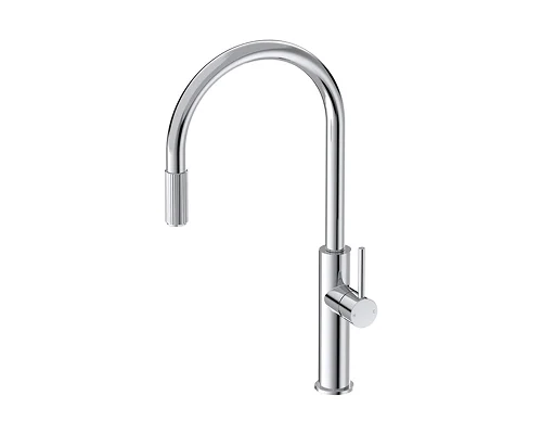 Mizu Drift 3-in-1 Filtered Gooseneck Sink Mixer in Chrome