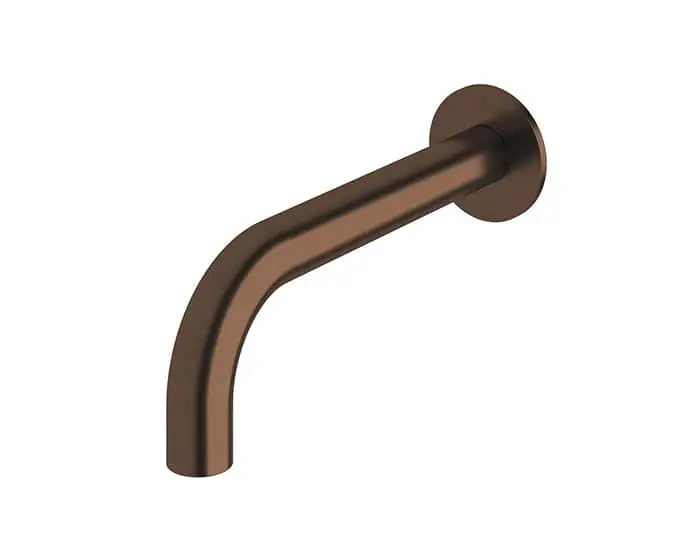 Milli Pure basin outlet in brushed bronze