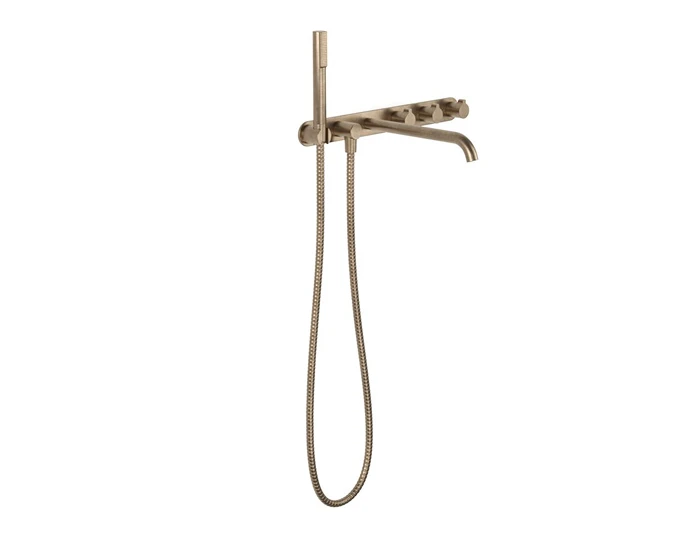 Faucet Strommen Vara Fin Bath Tap Set with Handshower