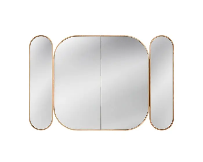 ISSY Blossom triple mirror shaving cabinet.