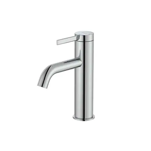 Roca Ona basin mixer in chrome.
