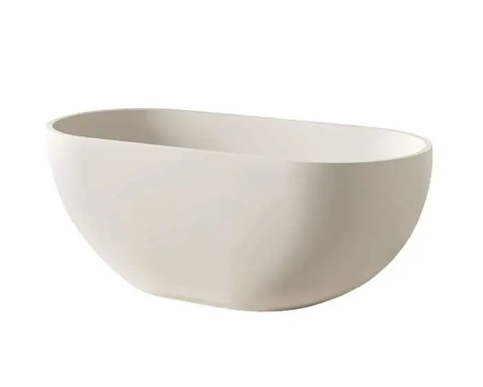 White Omvivo Villa freestanding bath