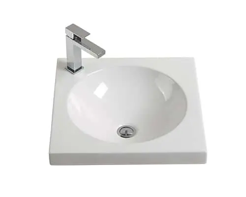 Kado Lux Square Semi Inset Basin.
